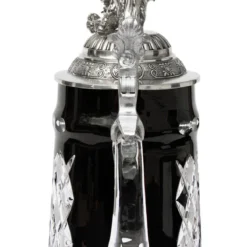 Lord Of Crystal St. George The Dragon Slayer German Beer Stein -Deals Steinking Store Lord of Crystal St. George the Dragon Slayer German Beer Stein K6002SPC Back SM 48719.1417532791