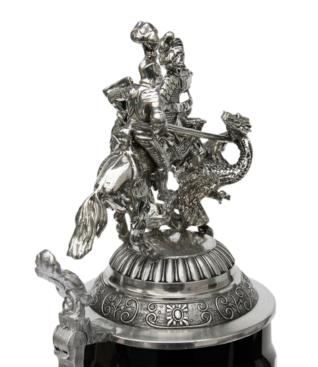 Lord Of Crystal St. George The Dragon Slayer German Beer Stein - Image 7