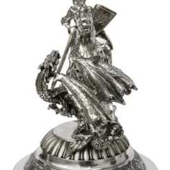 Lord Of Crystal St. George The Dragon Slayer German Beer Stein -Deals Steinking Store Lord of Crystal St. George the Dragon Slayer German Beer Stein K6002SPC Lid3 Sm 31351.1417532788