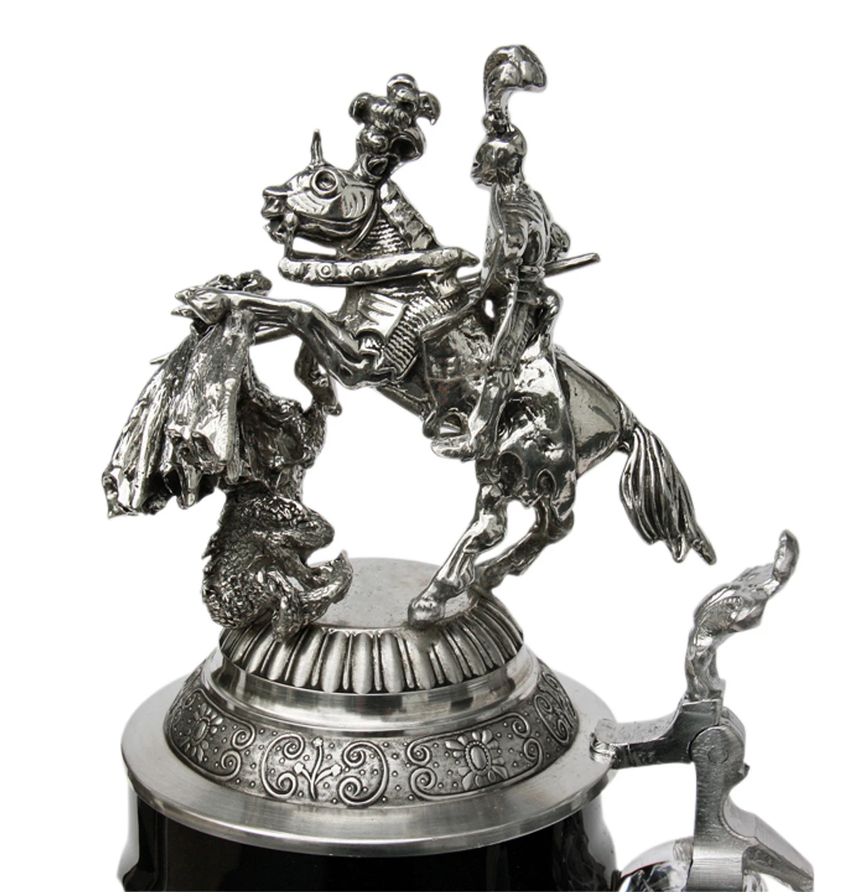 Lord Of Crystal St. George The Dragon Slayer German Beer Stein - Image 6