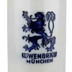 Lowenbrau Brewery 1 Liter Salt Glaze Stoneware Beer Mug