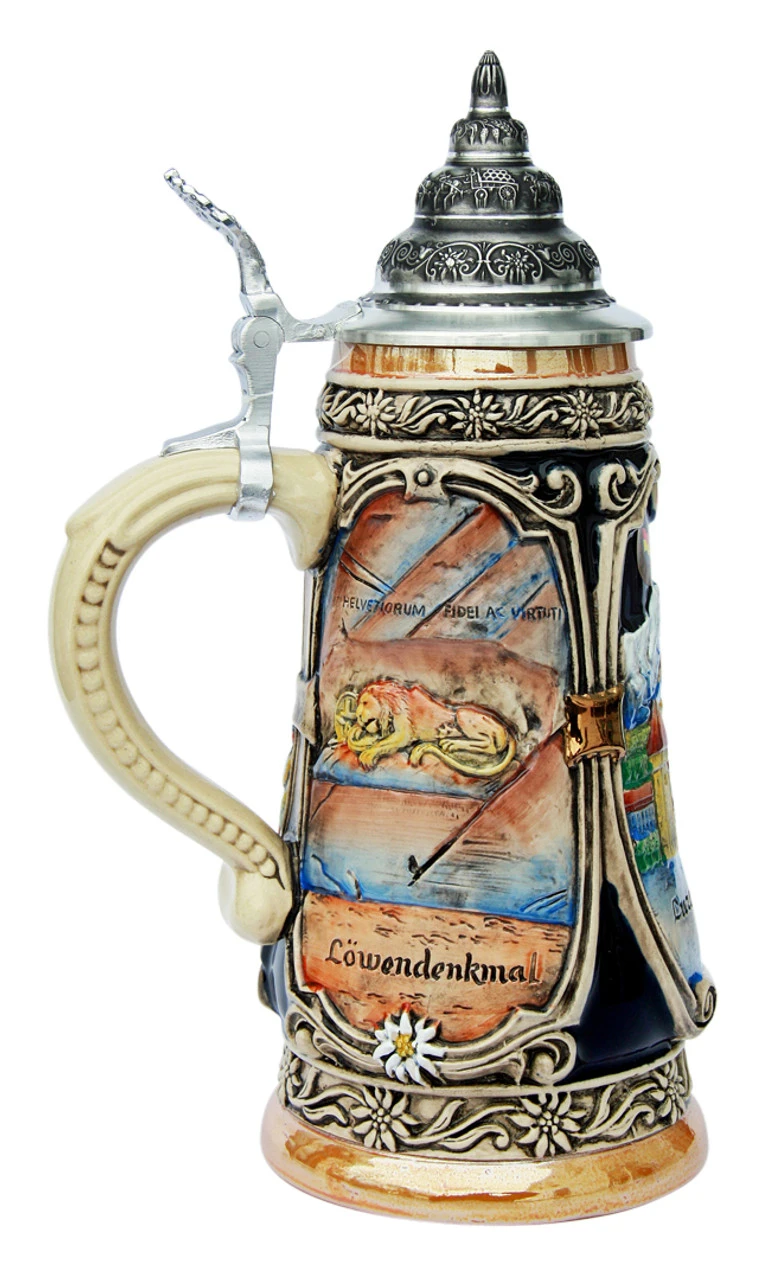 Lucerne Switzerland Beer Stein 5 Lucerne Switzerland Beer Stein - Image 3