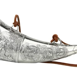 Marksman Hunter Pewter Drinking Horn With Wooden Stand 12 Marksman Hunter Pewter Drinking Horn With Wooden Stand -Deals Steinking Store Marksman Hunter Pewter Drinking Horn with Wooden Stand AS12612 LS SM 86674.1541986215