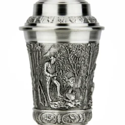 Marksman Hunter Schnapps Pewter Mini Stein | 1 Oz -Deals Steinking Store Marksman Hunter Schnapps Pewter Mini Stein AS12510 FNT SM 93394.1650910164