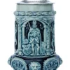 Medieval Holy Roman Emperor Beer Stein Cobalt