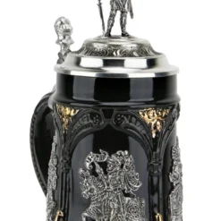 Medieval Tournament Beer Stein | Knight Lid -Deals Steinking Store Medieval Tournament Beer Stein Knight Lid KT6001SR LA SM 28477.1461698020
