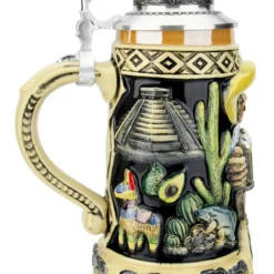 Mexico Beer Stein -Deals Steinking Store Mexico Beer Stein K393MEX LS SM 39435.1586808353