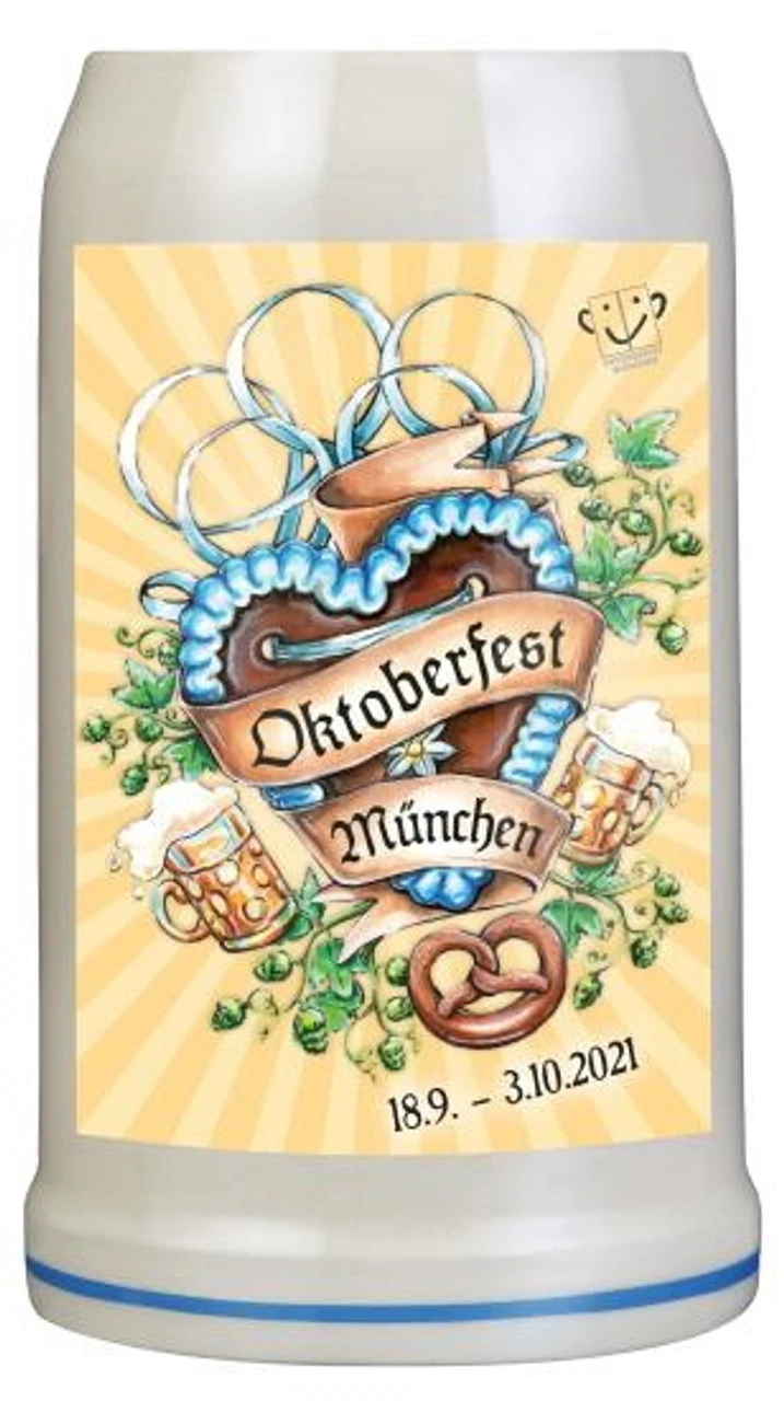 Munich 2021 Official Oktoberfest Beer Mug | Oktoberfest At Home 3 Munich 2021 Official Oktoberfest Beer Mug | Oktoberfest At Home