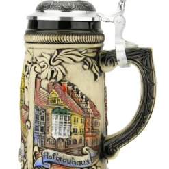 Munich Marienplatz Oktoberfest German Beer Stein -Deals Steinking Store Munich Oktoberfest German Stein 0.5 Liter ZB13030111 RS SM 09096.1676413544