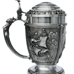 Nautical La Paloma Pewter Beer Stein 8 Nautical La Paloma Pewter Beer Stein -Deals Steinking Store Nautical La Paloma Pewter Beer Stein AS10356 LS SM 71291.1398609640