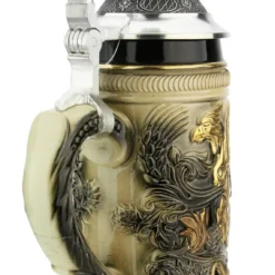 Neuschwanstein Beer Stein With Castle Lid 11 Neuschwanstein Beer Stein With Castle Lid -Deals Steinking Store Neuschwanstein Beer Stein with Castle Lid ZB14239007 Back SM 14975.1611517179