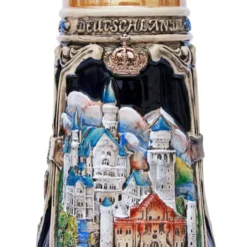 Neuschwanstein And Hohenschwangau Castle Beer Stein