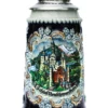 Neuschwanstein Souvenir Beer Stein -Deals Steinking Store Neuschwanstein Souvenir Beer Stein K455BLN FNT SM 07930.1401398198