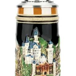 Neuschwanstein And Bavarian Castles Beer Stein | 0.25 Liter