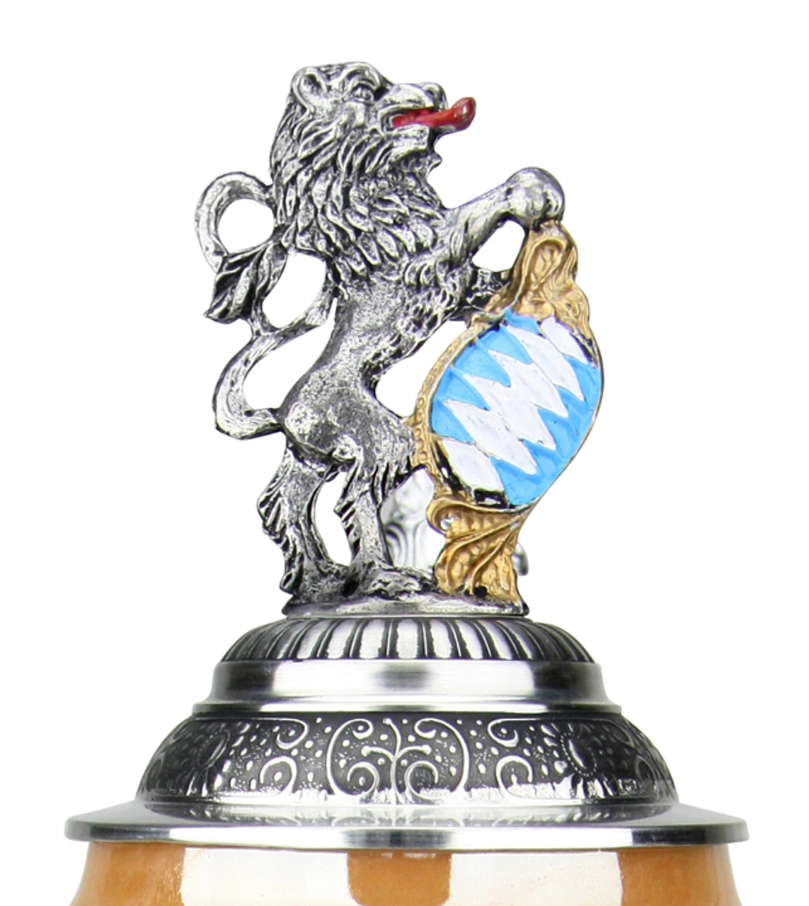 Neuschwanstein And King Ludwig Castle 3D Beer Stein With Lion Lid 8 Neuschwanstein And King Ludwig Castle 3D Beer Stein With Lion Lid - Image 6