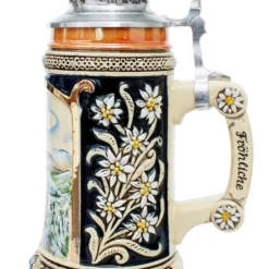 Neuschwanstein In Winter Christmas Beer Stein -Deals Steinking Store Neuschwanstein in Winter Christmas Beer Stein K713EHN RS SM 10988.1507301070