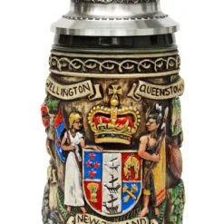 New Zealand Beer Stein Rustic