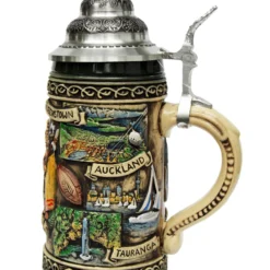 New Zealand Beer Stein Rustic -Deals Steinking Store New Zealand Beer Stein Rustic K300RRUN RS SM 23791.1446647664