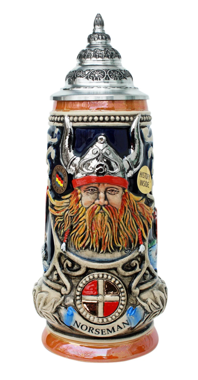 Norseman Viking Beer Stein 3 Norseman Viking Beer Stein
