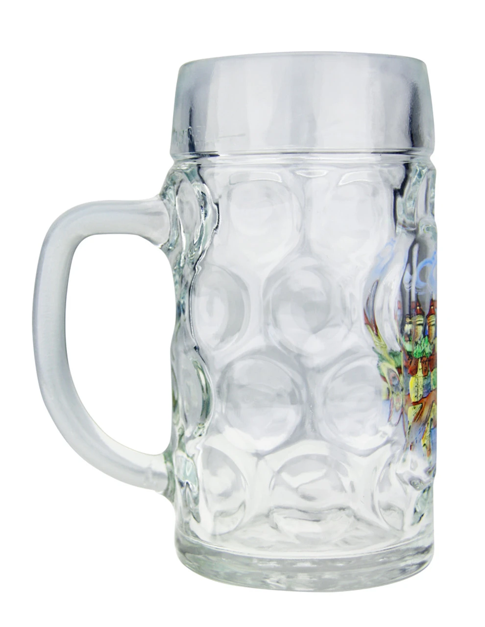Nurnberg Dimpled Oktoberfest Glass Beer Mug 0.5 Liter - Image 3