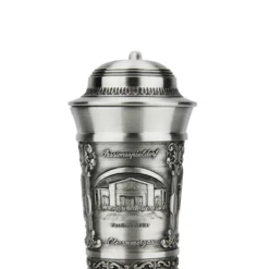 Oberammergau Schnapps Pewter Mini Stein | 1.5 Oz