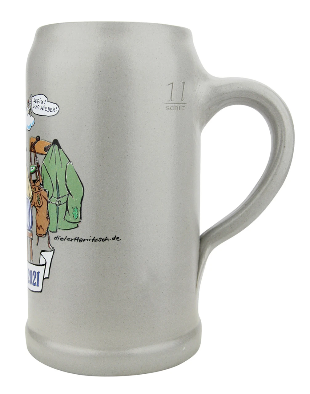 Official Munich Oktoberfest 2021 KOA Wiesnkrug Musicians Aid Salt Glaze Beer Mug 7 Official Munich Oktoberfest 2021 KOA Wiesnkrug Musicians Aid Salt Glaze Beer Mug - Image 5