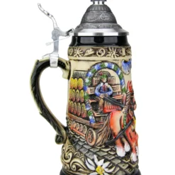 Oktoberfest Beer Wagon Stein | 0.25 Liter -Deals Steinking Store Oktoberfest Beer Wagon Stein 0.25 Liter ZB1912906 LS SM 13553.1554759464
