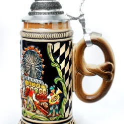 Oktoberfest Beer Wagon Stein -Deals Steinking Store Oktoberfest Beer Wagon Stein Gold Multi ZB1670996 RS SM 20607.1516298416
