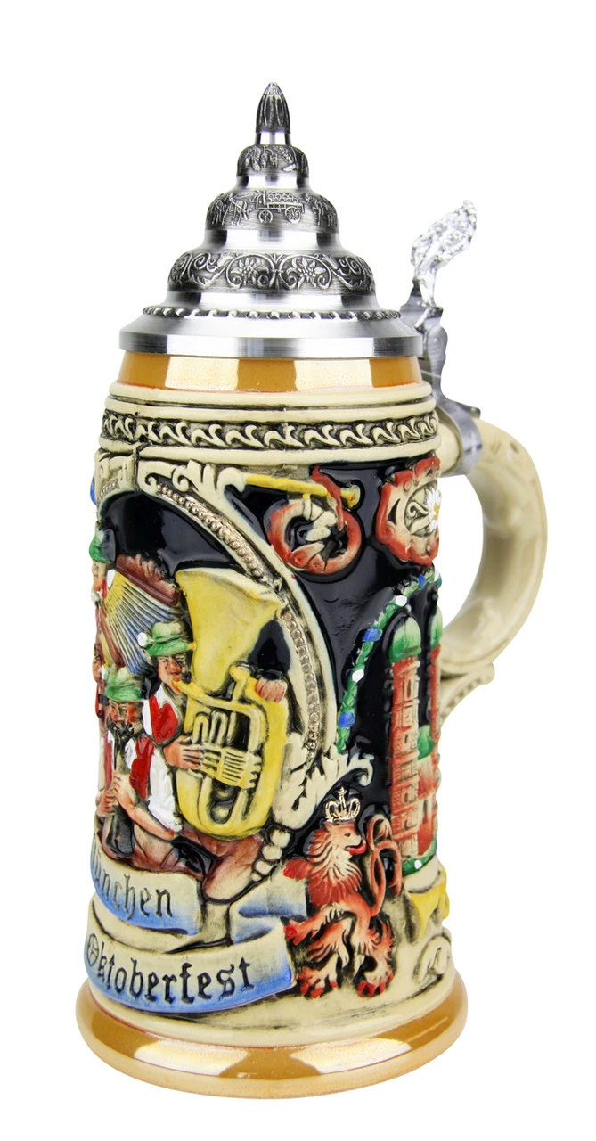 Oktoberfest Oompah Band Beer Stein | 0.4 Liter - Image 3