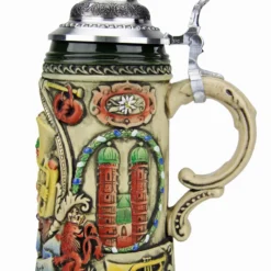 Oktoberfest Oompah Band Beer Stein Rustic (0.4 Liter) -Deals Steinking Store Oktoberfest Oompah Band Beer Stein Rustic 0.4 Liter K202 2RU4 RS SM 35294.1503610993