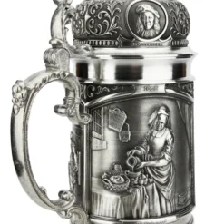 Old Dutch Masters Pewter Beer Stein -Deals Steinking Store Old Dutch Masters Pewter Beer Stein AS12137 Back SM 40016.1618256134