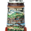 Old Salzburg Beer Stein With Wood Lid -Deals Steinking Store Old Salzburg Beer Stein K465HS FNT SM 66948.1401398652
