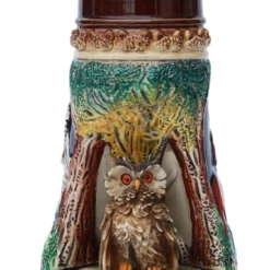 Owl Wildlife Grotto Beer Stein