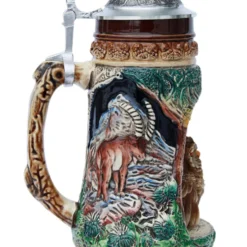 Owl Wildlife Grotto Beer Stein 8 Owl Wildlife Grotto Beer Stein -Deals Steinking Store Owl Wildlife Beer Stein K335BO LS SM 55391.1401398708