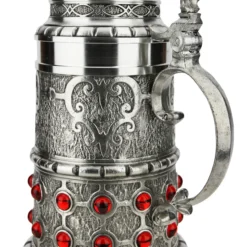 Pewter Rubin Swarovski Beer Stein 10 Pewter Rubin Swarovski Beer Stein -Deals Steinking Store Pewter Rubin Swarovski Beer Stein AS13115 Back SM 06034.1618255234