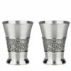 Nuremberg Style Pfeffersacke Pewter Shot Cup 1oz | Set Of 2