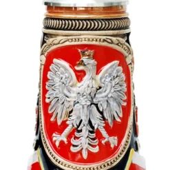 Polska Beer Stein Cobalt