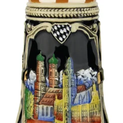 Portraits Of Munich Hand Painted Beer Stein