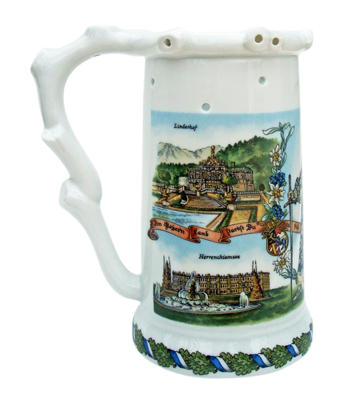 Zimmermann Puzzle Beer Stein With The Castles Of King Ludwig - Image 2