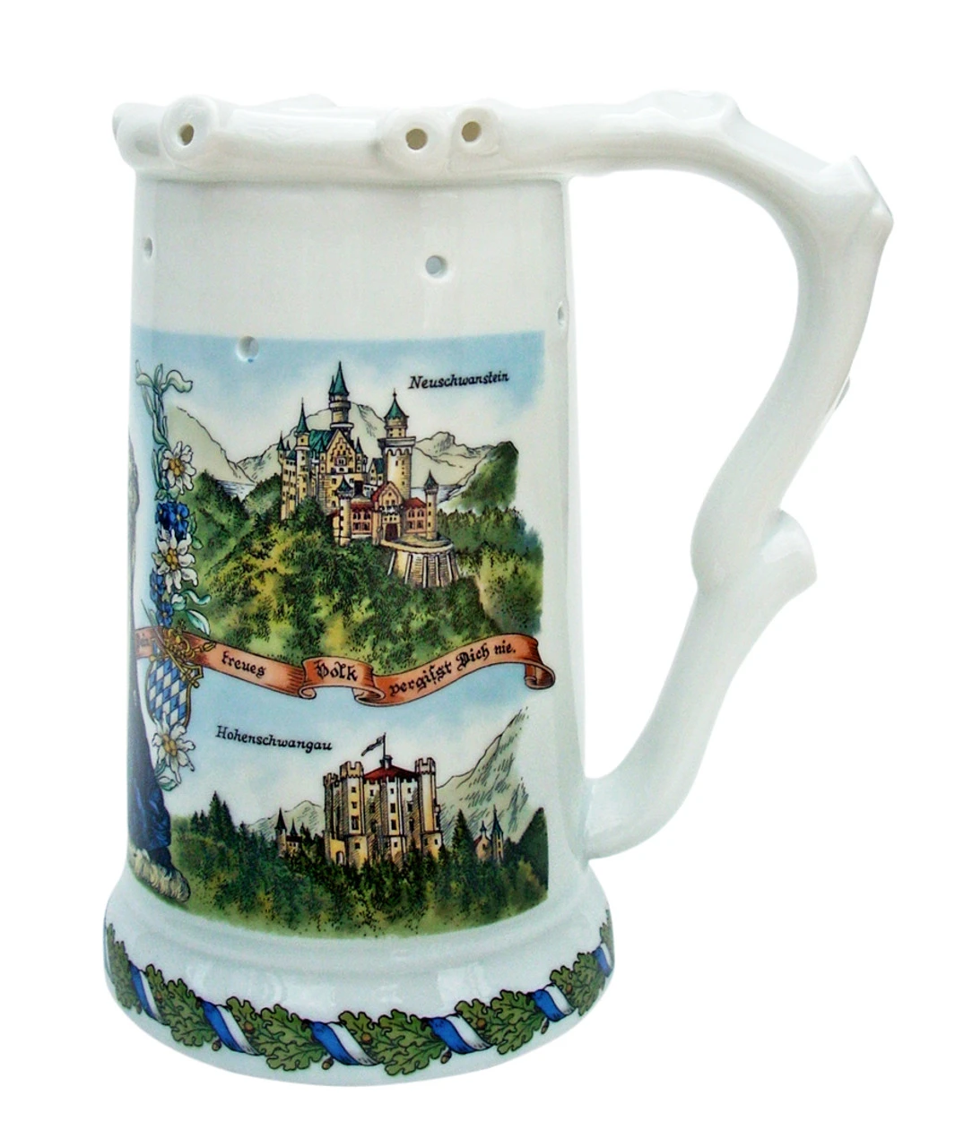 Zimmermann Puzzle Beer Stein With The Castles Of King Ludwig - Image 3