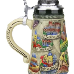 Rhein River Beer Stein Rustic 10 Rhein River Beer Stein Rustic -Deals Steinking Store Rhein River Beer Stein Rustic K307RUR LS SM 03890.1507158447