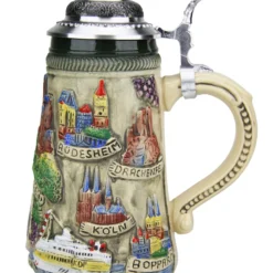 Rhein River Beer Stein Rustic 11 Rhein River Beer Stein Rustic -Deals Steinking Store Rhein River Beer Stein Rustic K307RUR RS SM 27901.1507158447