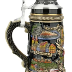 Rhein River German Beer Stein -Deals Steinking Store Rhein River German Beer Stein ZB1757606 LS SM 86012.1618345416