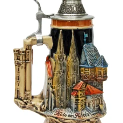 Rhein River Towns Souvenir Beer Stein 10 Rhein River Towns Souvenir Beer Stein -Deals Steinking Store Rhein River Towns Souvenir Beer Stein KT0635BZ LS SM 23745.1446647840