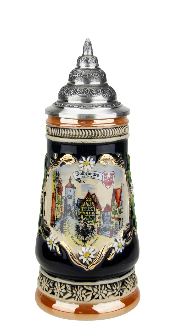 Romantic Rothenburg German Beer Stein | 0.3 Liter 4 Romantic Rothenburg German Beer Stein | 0.3 Liter - Image 2