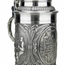 Rothenburg Pewter Beer Stein -Deals Steinking Store Rothenburg Pewter Beer Stein AS10934 A SM 20430.1511130884