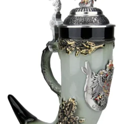 Royal Deutschland Drinking Horn Beer Stein -Deals Steinking Store Royal Deutschland Drinking Horn Beer Stein ZB15466013 18 LA SM 40401.1516739237