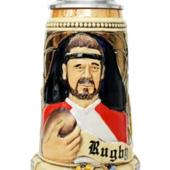 Rugby Beer Stein