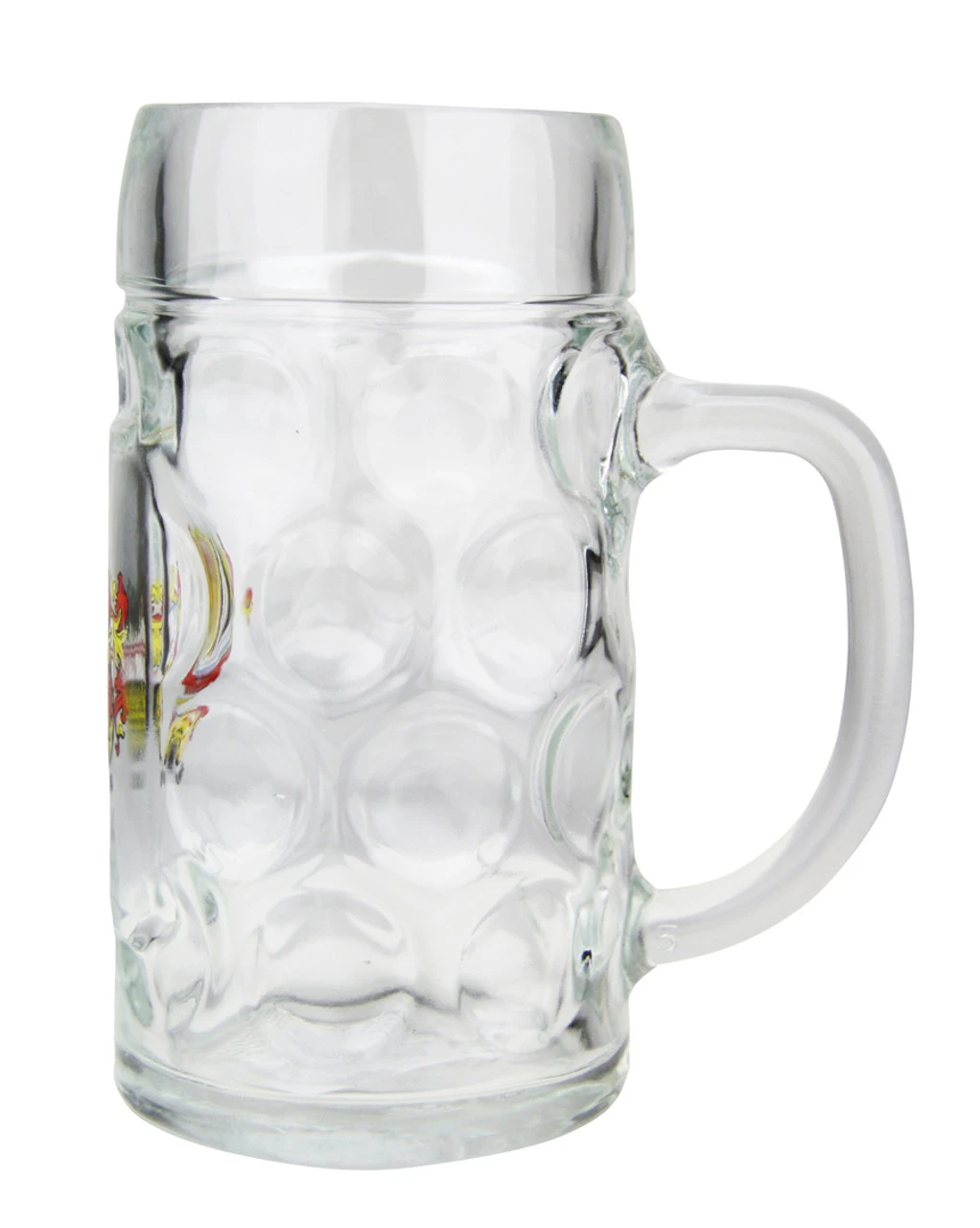 Saarland Dimpled Oktoberfest Glass Beer Mug 0.5 Liter - Image 4