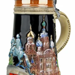 Saint Petersburg Russia Beer Stein